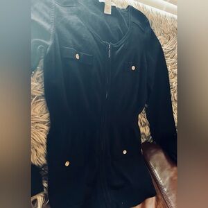 White House Black Market Peplum Sweater/Blouse🔥 Sz M